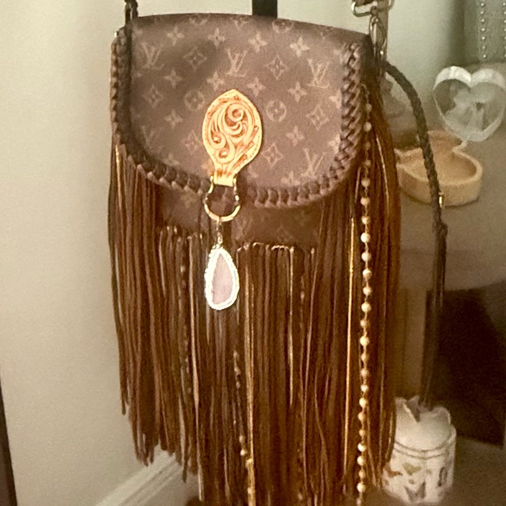 Louis Vuitton Brown Crossbody Bag